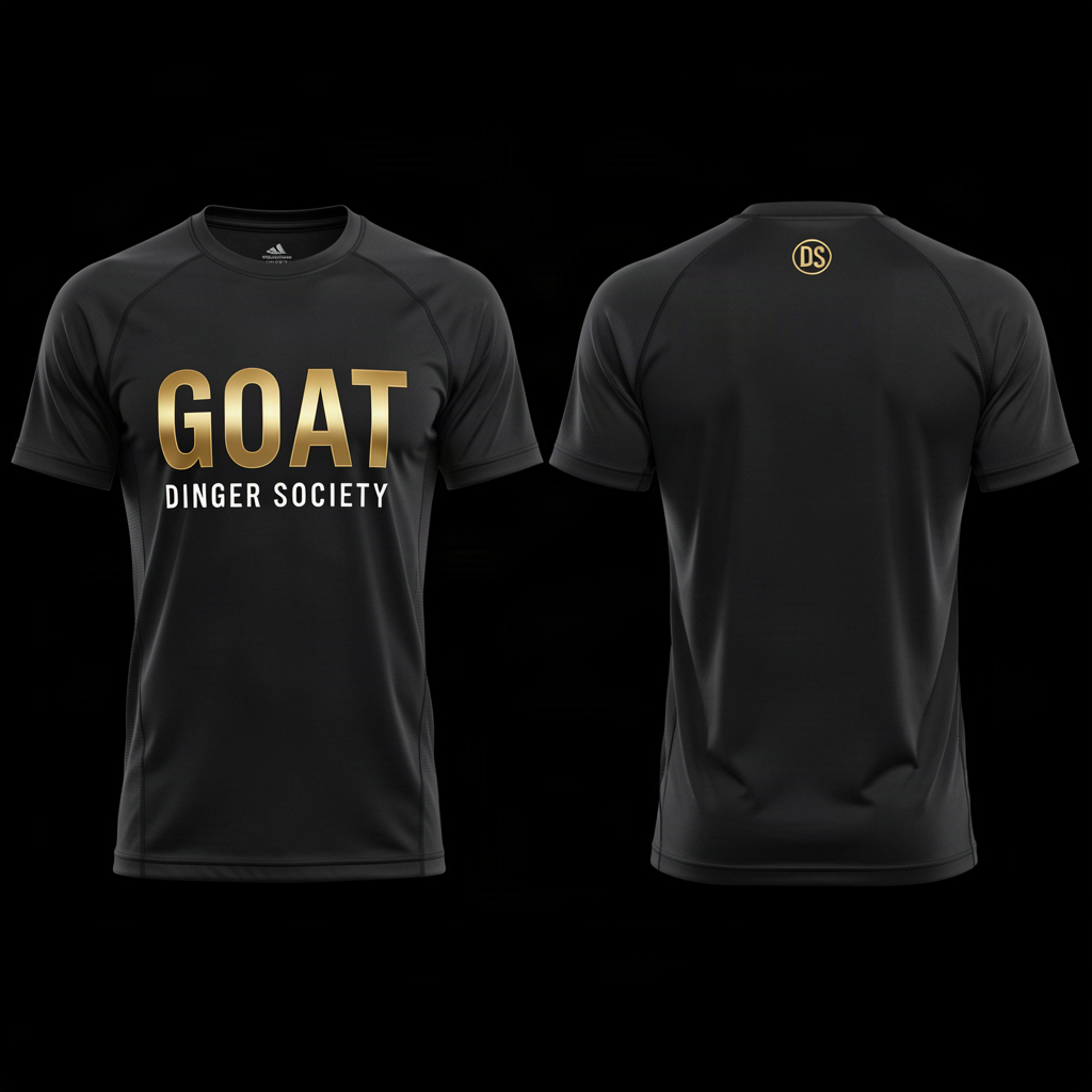 GOAT Tee Front and Back