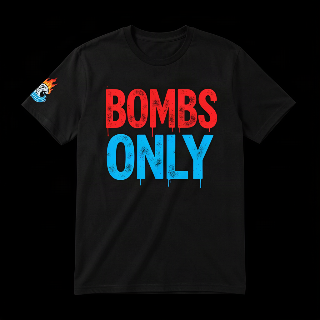 Bombs Only Tee